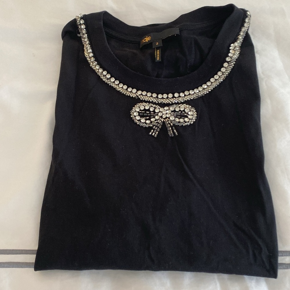 Maje embelished tee